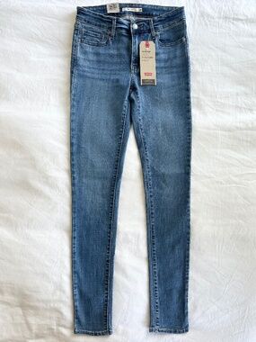🆕 Levi’s 711 Skinny Jeans Size 26W x 32L